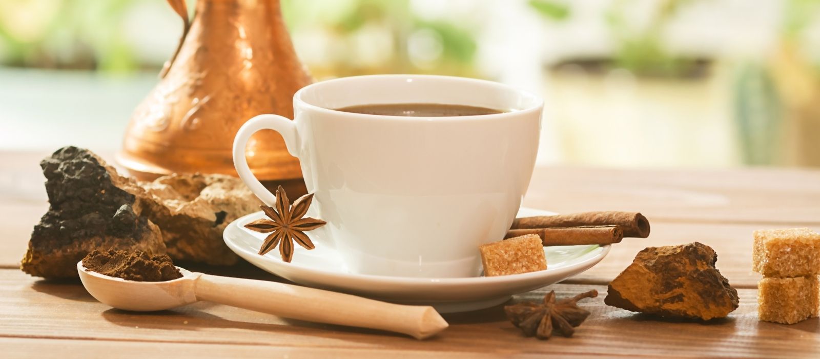 woman supplements herbs warm natural light