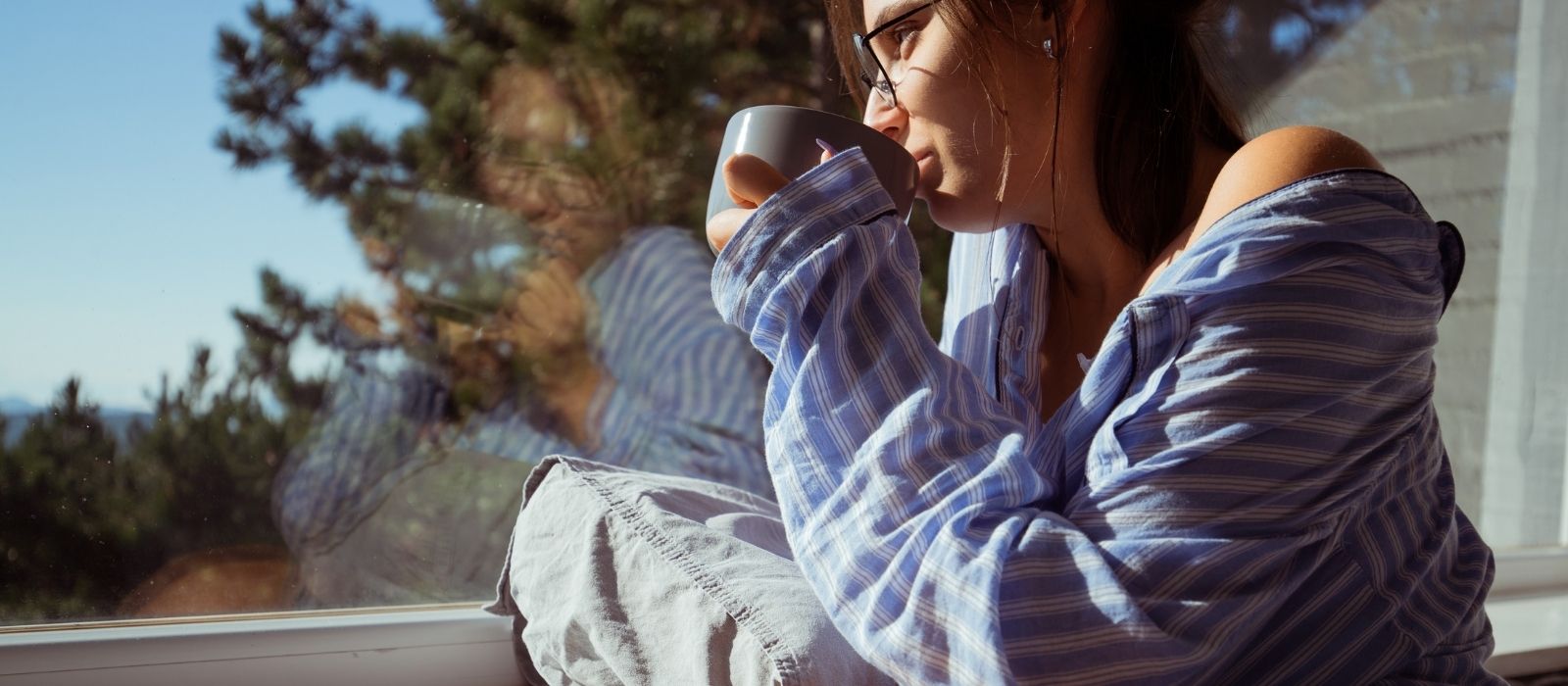 woman ritual calm warm candlelight natural