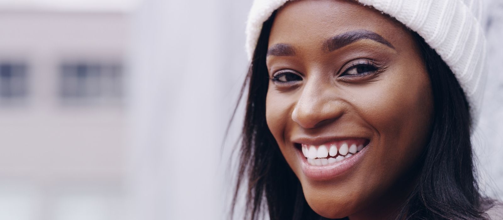 woman focused working warm natural light interior