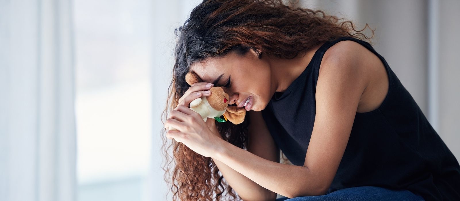 woman calm healing warm natural soft light