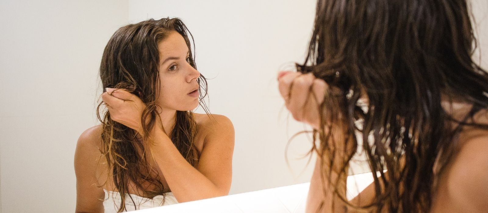 woman hair texture close up warm natural light