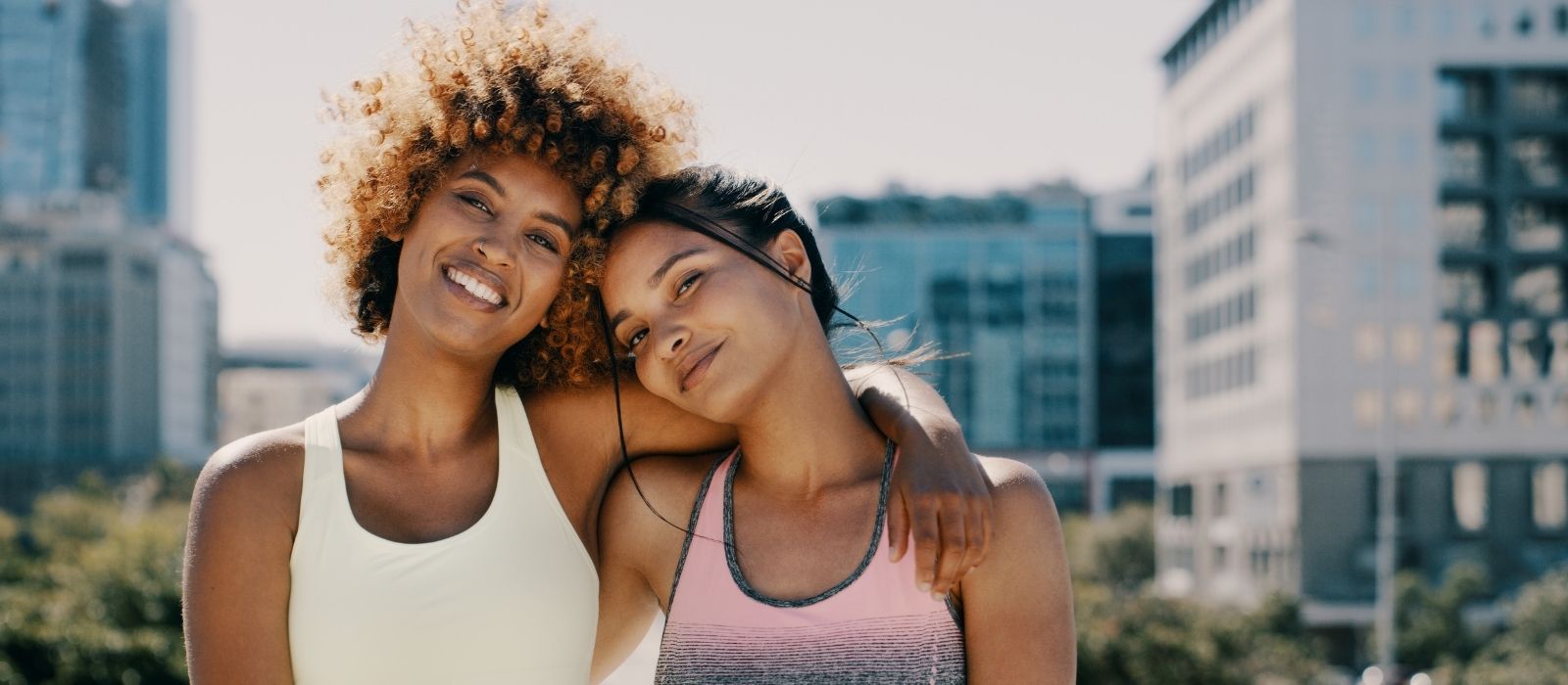 woman walking jogging outdoor warm natural light